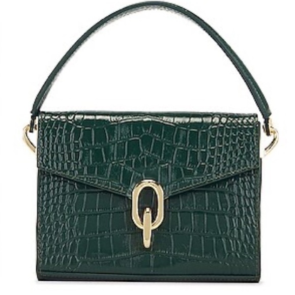 Anine Bing Mini Colette Bag in Emerald Green - Picture 7 of 16
